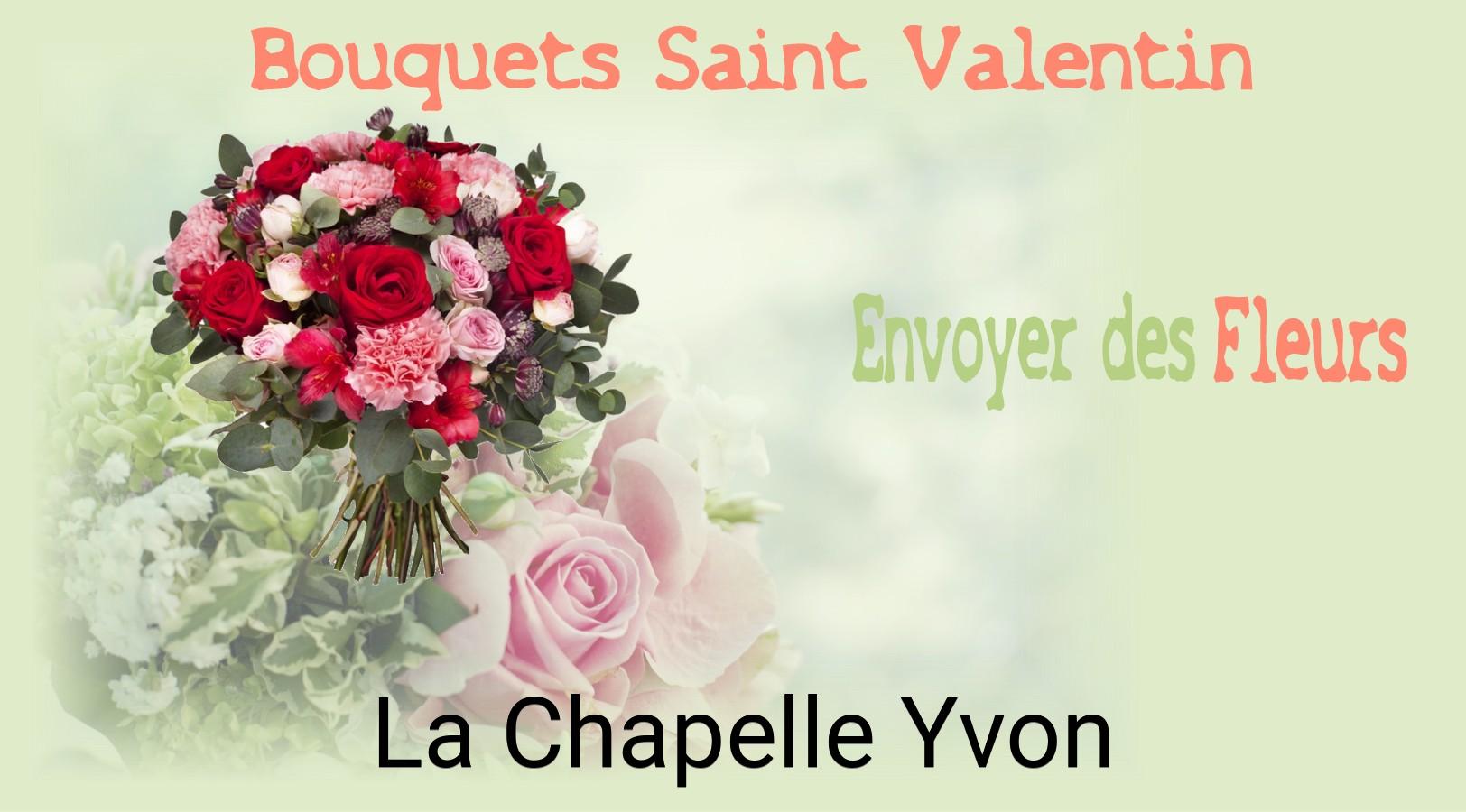 Roses de Saint-Valentin livrées à La Chapelle-Yvon